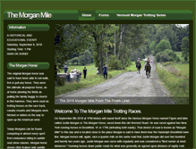 Tablet Screenshot of morganmile.com